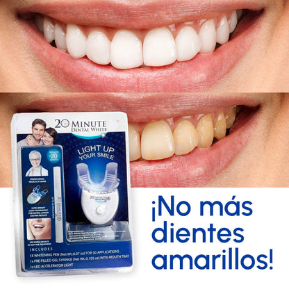 BLANQUEADOR DENTAL DENTAL WHITE + ENVÍO GRATIS